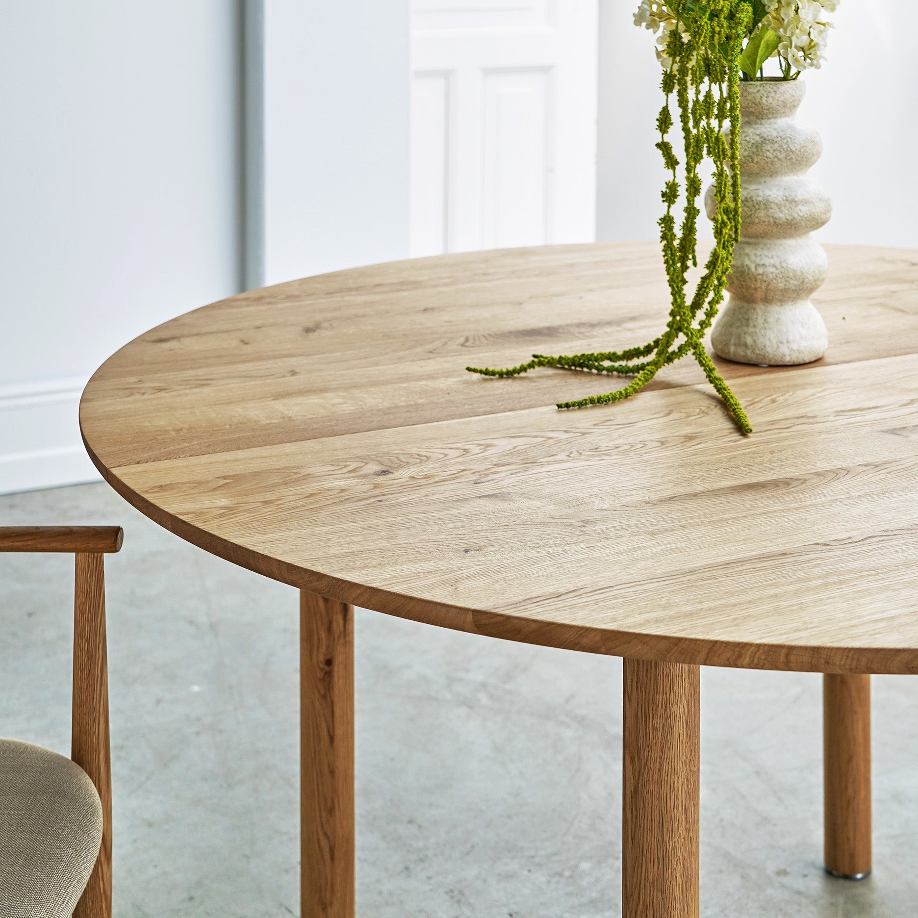 Colo udtræksspisebord - Ø120 cm